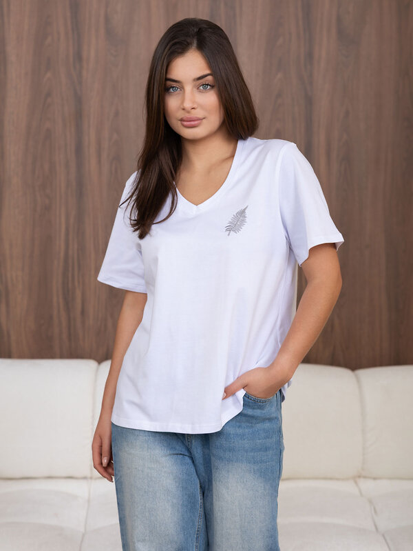 Текс-плюс Футболка 588188 00-00247278 Белый