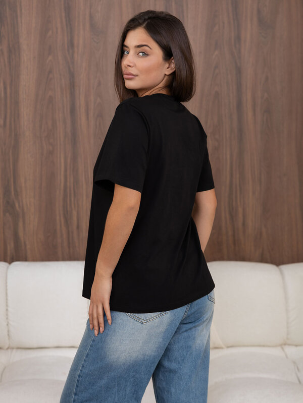 Текс-плюс Футболка 588190 00-00247282 Черный