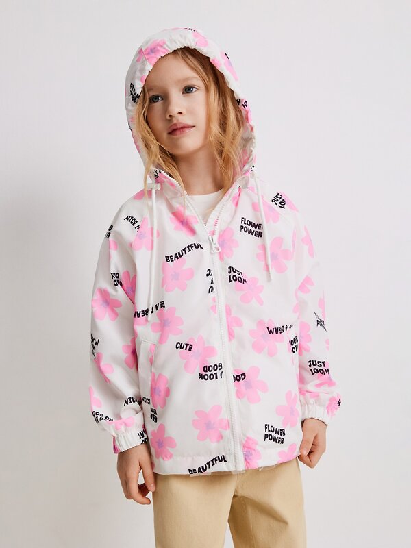 Acoola Куртка 588212 20220700013 белый принт