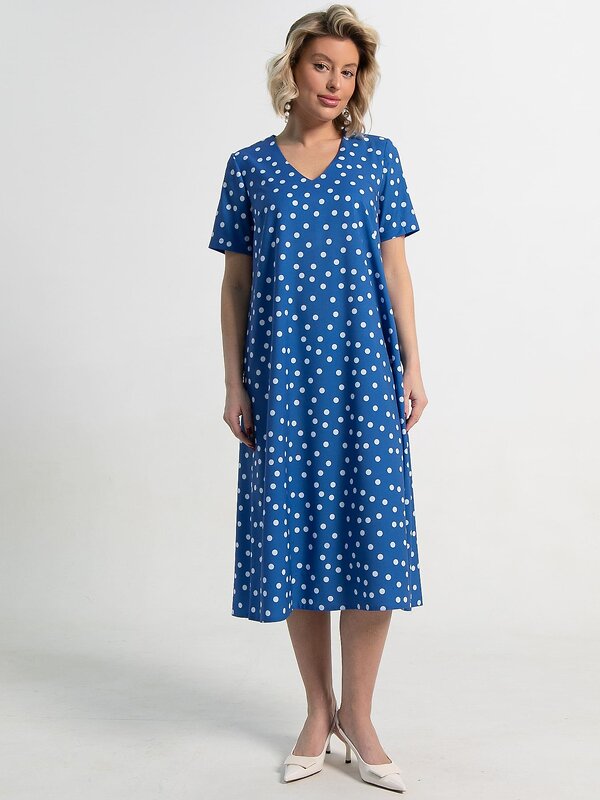 LT Collection Платье 588264 П15049-19М синий