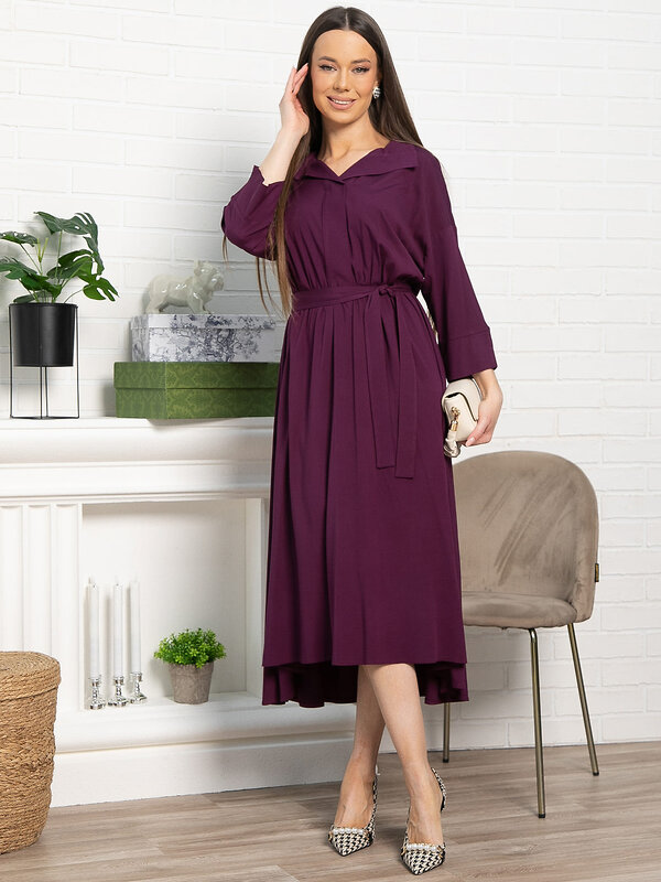 LT Collection Платье 588266 П15097-16М фиолетовый