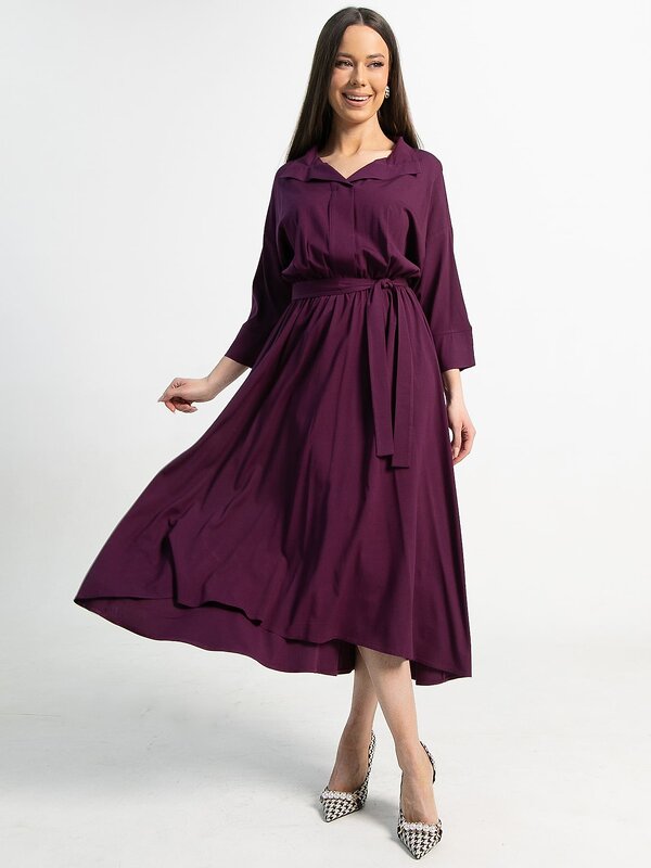 LT Collection Платье 588266 П15097-16М фиолетовый