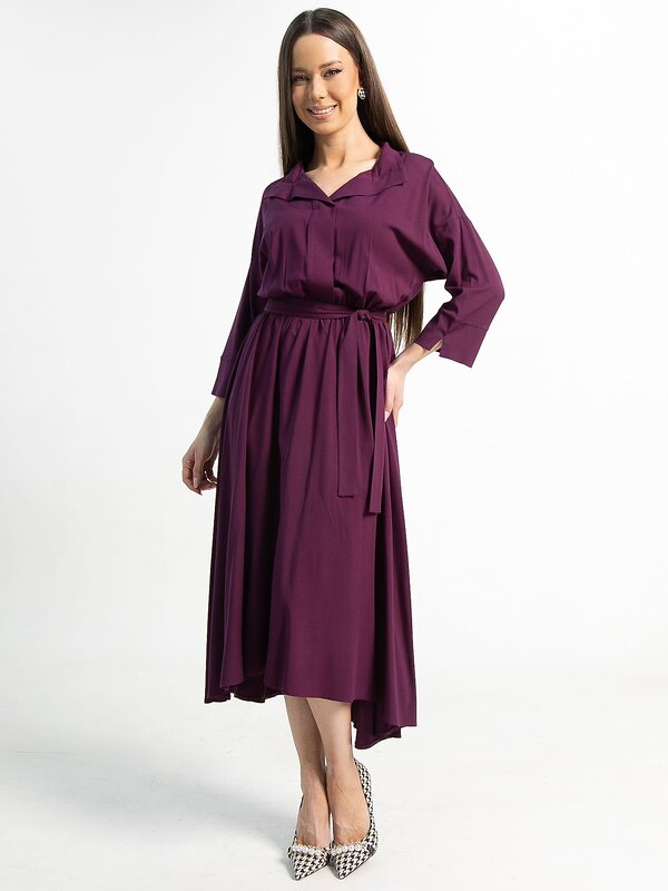 LT Collection Платье 588266 П15097-16М фиолетовый