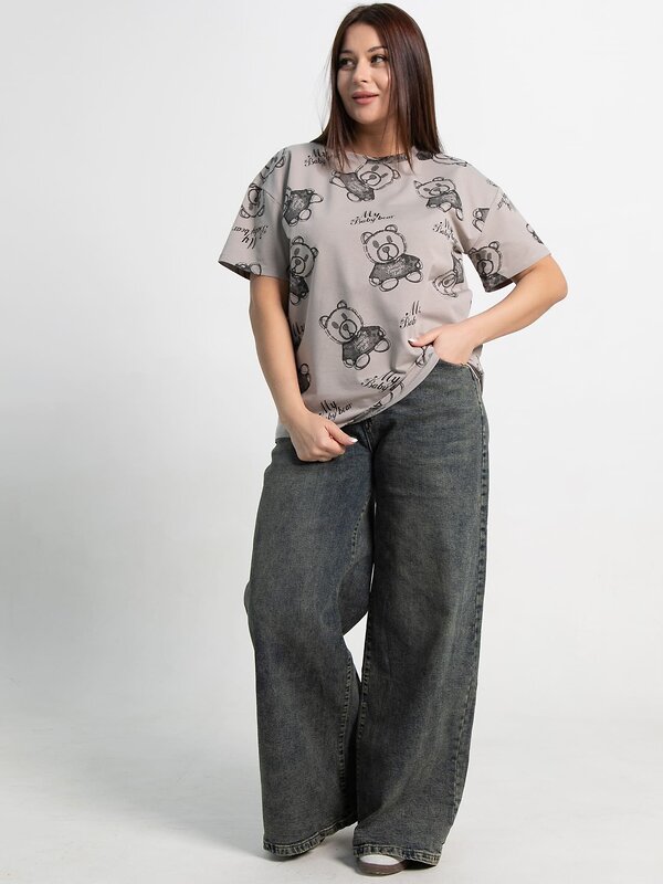 LT Collection Футболка 588275 Б15371-20М серый