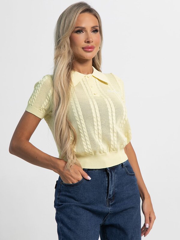 LT Collection Поло 588276 Б15374-7М желтый