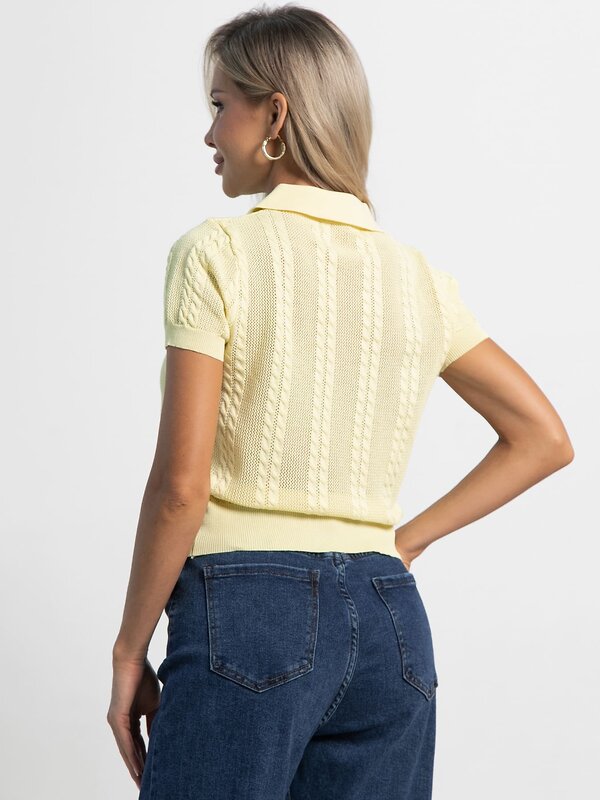 LT Collection Поло 588276 Б15374-7М желтый