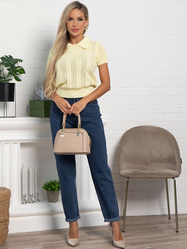 LT Collection Поло 588276 Б15374-7М желтый