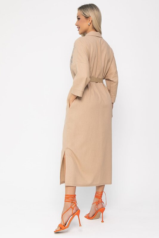 LT Collection Платье 588283 П15469-7М бежевый