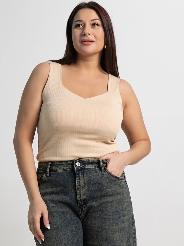 LT Collection Топ 588288 Б15454-33М бежевый