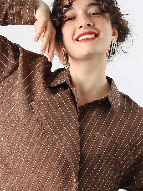 Соль&Перец Блузка 588290 SP25683 темно-бежевый