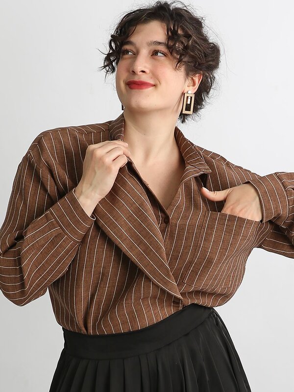 Соль&Перец Блузка 588290 SP25683 темно-бежевый