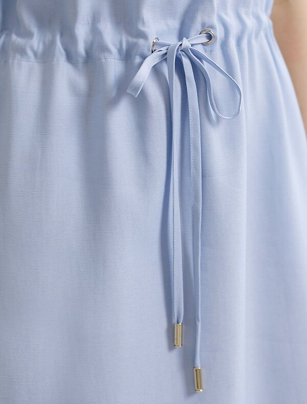 VILATTE Платье 588307 D22.293 голубой