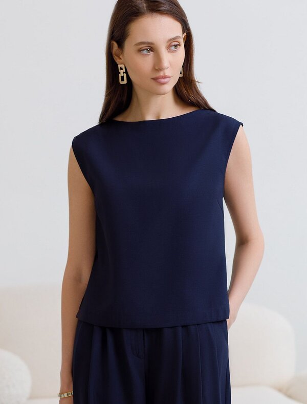 VILATTE Топ 588314 D23.079 темно-синий