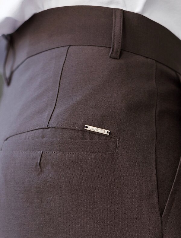 VILATTE Брюки 588316 D24.313 кофейный