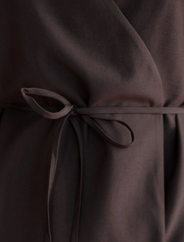 VILATTE Жилет 588328 D27.004 кофейный