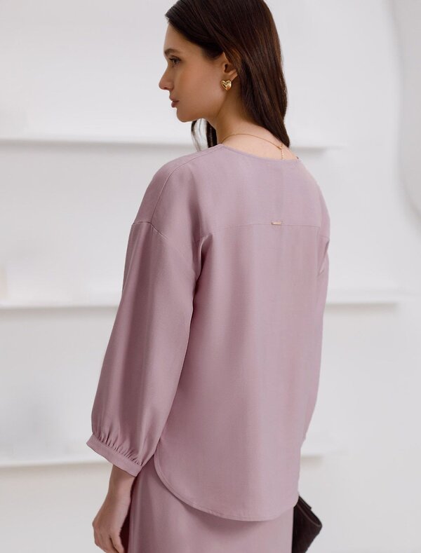 VILATTE Блузка 588333 D29.356 зефирно-розовый