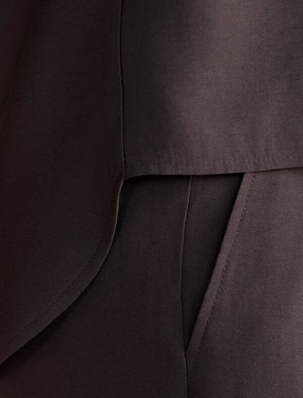 VILATTE Блузка 588334 D29.356 кофейный