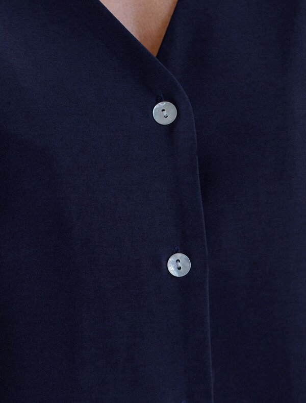 VILATTE Блузка 588337 D29.356 темно-синий