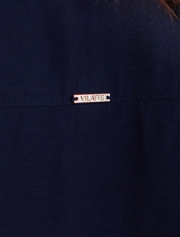 VILATTE Блузка 588337 D29.356 темно-синий