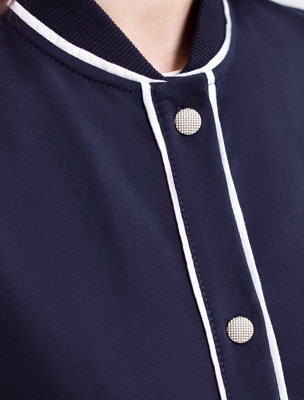 VILATTE Джемпер 588339 D49.166 т.синий