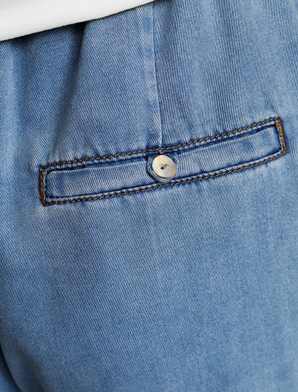 VILATTE Брюки 588344 D54.239 светло-синий