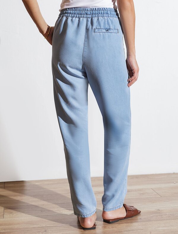 VILATTE Брюки 588345 D54.257 светло-голубой