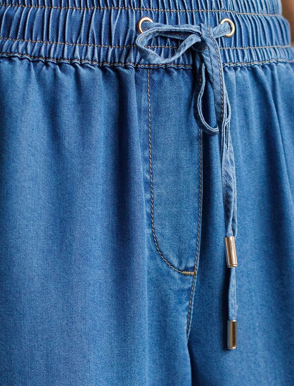 VILATTE Брюки 588346 D54.257 светло-синий