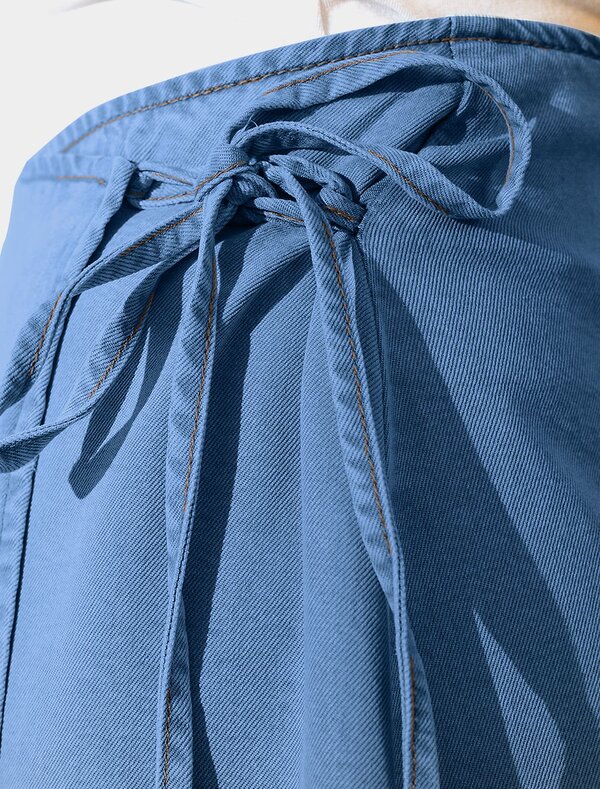 VILATTE Юбка 588347 D56.127 светло-синий