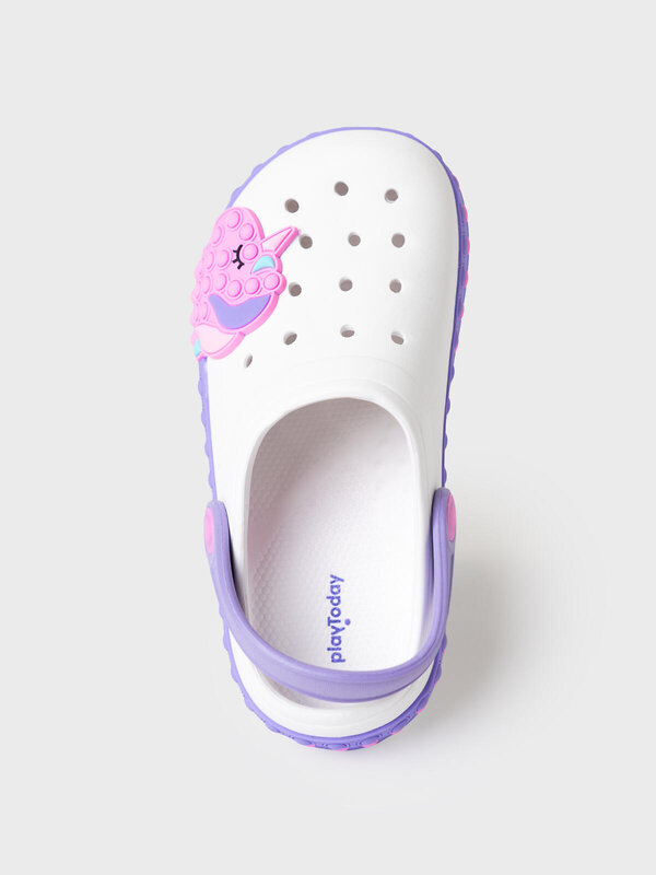 PLAYTODAY Сабо 588359 12622702 молочный,фиолетовый