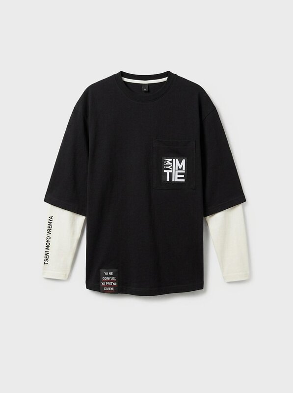 PLAYTODAY Джемпер 588365 12611073 черный,белый