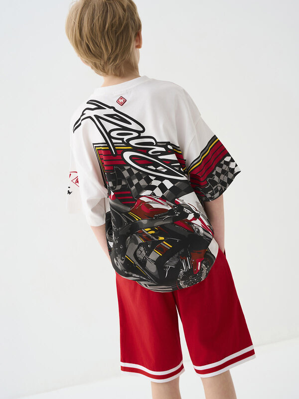 PLAYTODAY Шорты 588373 12611043 черный,красный