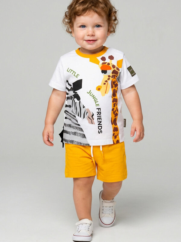 PLAYTODAY Комплект 588390 12613043 белый,черный,оранжевый