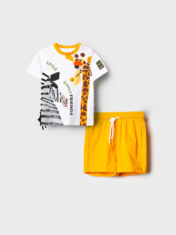 PLAYTODAY Комплект 588390 12613043 белый,черный,оранжевый