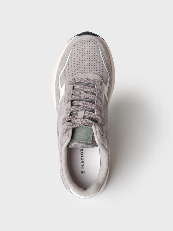 PLAYTODAY Полуботинки 588413 12666721 серый,зеленый