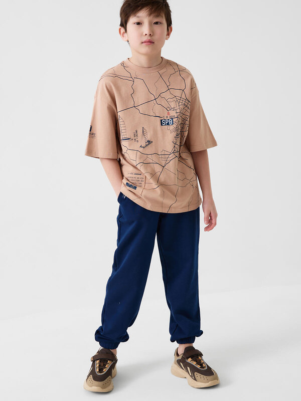 PLAYTODAY Фуфайка 588438 12611470 бежевый