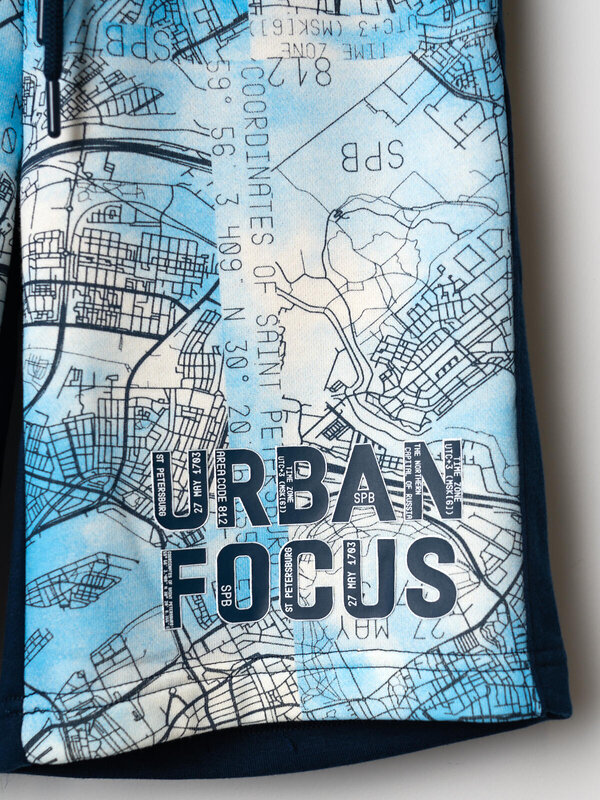 PLAYTODAY Шорты 588450 12611446 тёмно-синий,белый,голубой