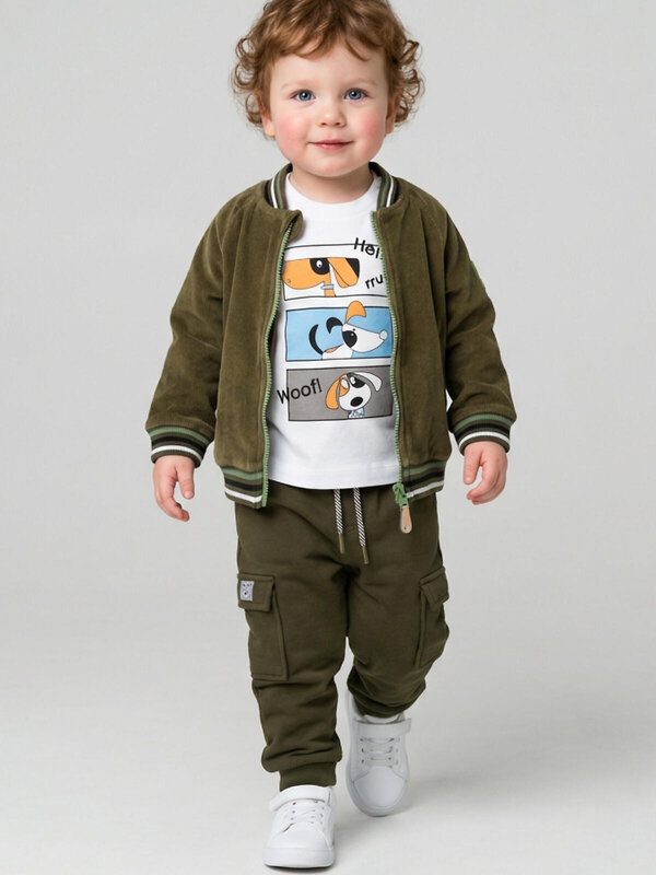 PLAYTODAY Брюки 588473 12613025 темно-зеленый