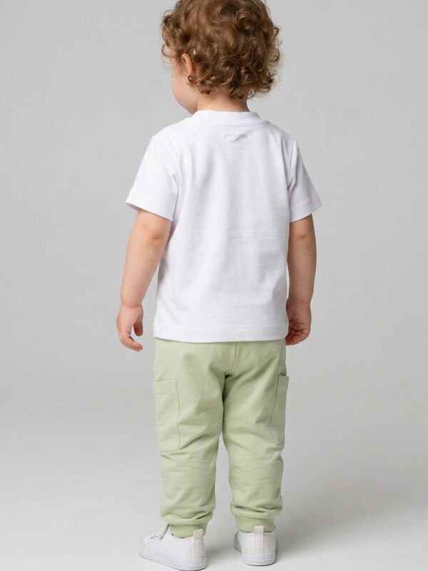 PLAYTODAY Брюки 588474 12613028 темно-зеленый,светло-зеленый