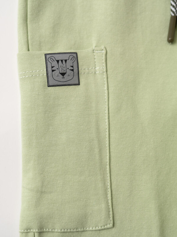 PLAYTODAY Брюки 588474 12613028 темно-зеленый,светло-зеленый