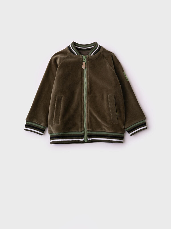 PLAYTODAY Толстовка 588475 12613126 темно-зеленый