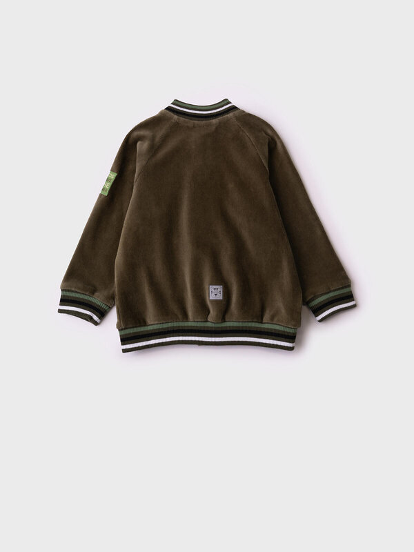 PLAYTODAY Толстовка 588475 12613126 темно-зеленый