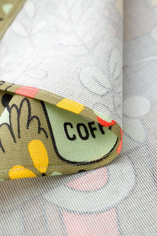 Натали Полотенце 588512 Набор кухонных полотенец Время чаепития бежевый