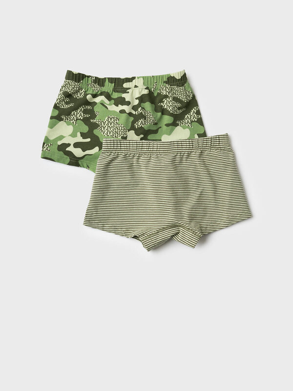 PLAYTODAY Трусы 588529 12611346 темно-зеленый,светло-зеленый,зеленый