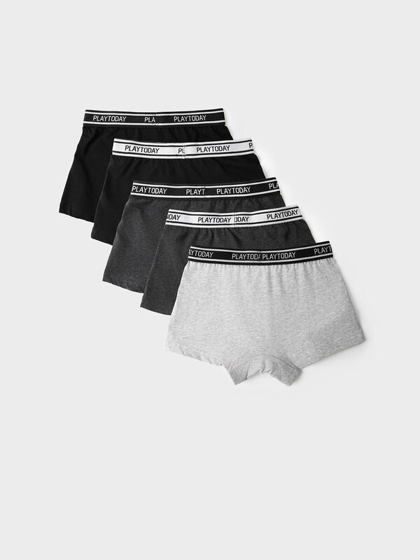 PLAYTODAY Трусы 588532 12611348 черный,серый меланж,черный