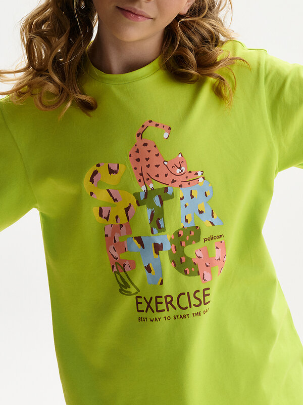 PELICAN Пижама 588551 WFATL3390U Салатовый