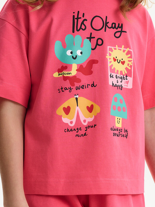 PELICAN Пижама 588557 WFATH3388U Коралловый