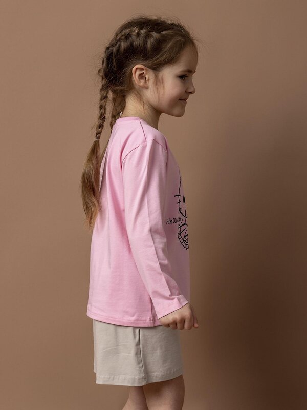 BATIK Лонгслив 588562 027_ЛС26 Розовый