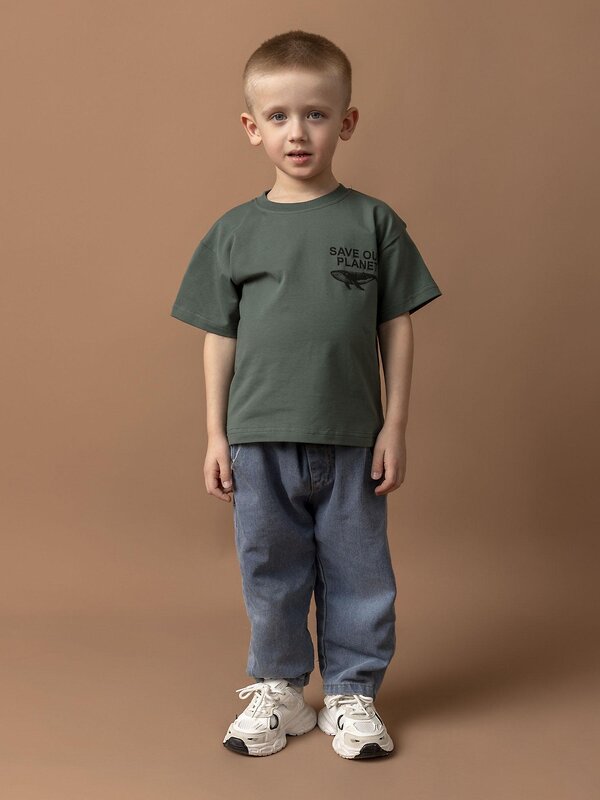 BATIK Футболка 588566 040_ЛС26 Хаки