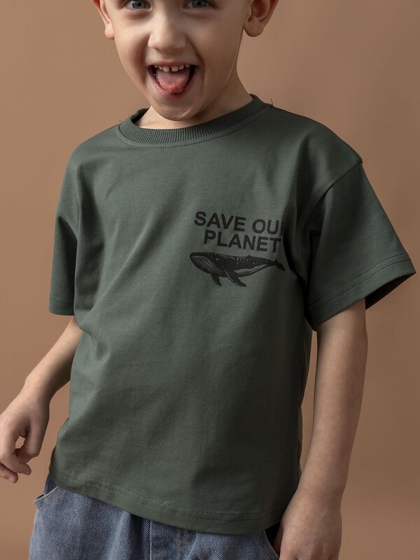 BATIK Футболка 588566 040_ЛС26 Хаки