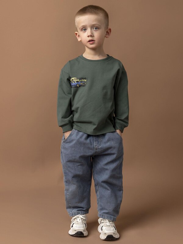 BATIK Лонгслив 588568 048_ЛС26 Хаки